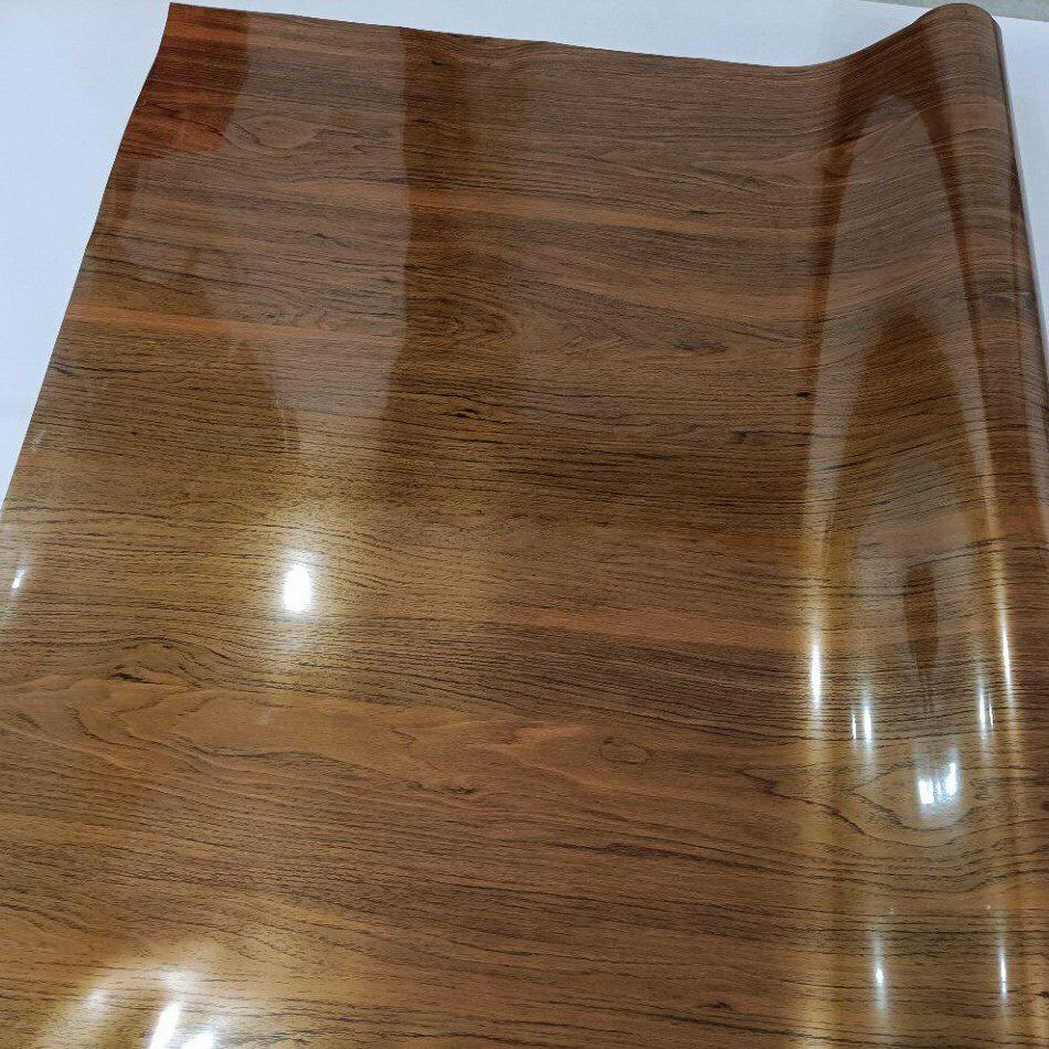 甄选厂家新款清木纹PVC膜晶钢门贴膜橱柜门玻璃贴膜晶钢膜装饰彩