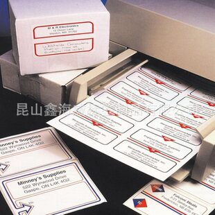 甄选不干胶打印标签纸贴纸亚马逊唛头upc条形码背胶纸彩喷铜版纸
