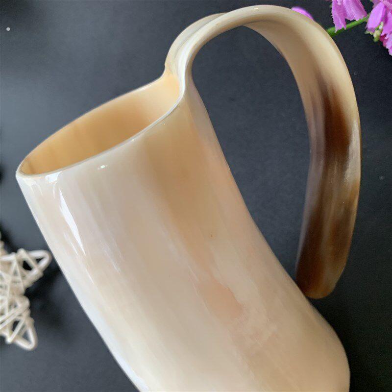 牛角啤酒杯牛角水杯牛角酒杯牛角酒碗工艺品摆件牛角梳子
