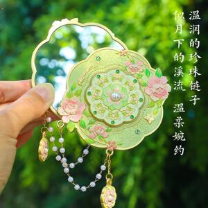 上新了故宫凤鸣华影凤冠随身镜文创便携化妆镜闺蜜新年生日礼物女
