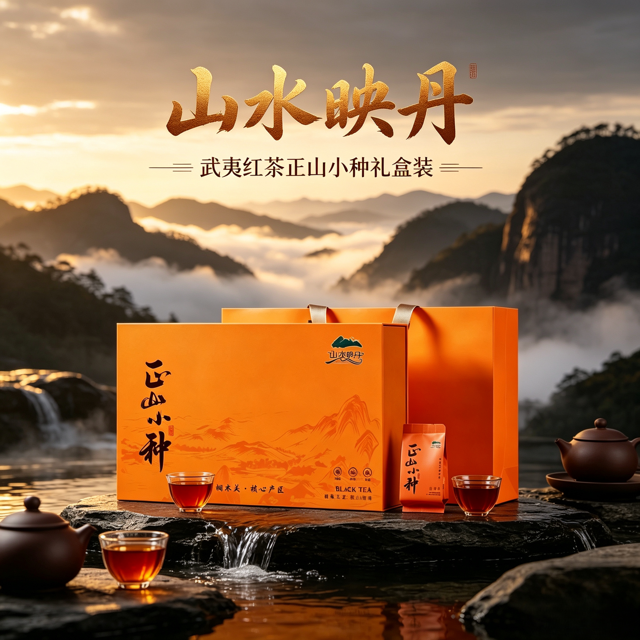 正山小种红茶茶叶官方旗舰店正品图片