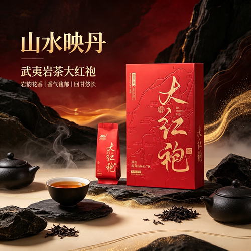 武夷山岩茶大红袍官方旗舰店正品