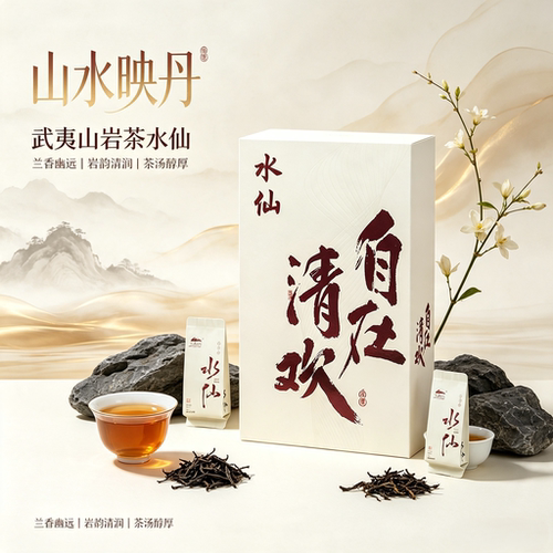 武夷山岩茶水仙官方旗舰店正品