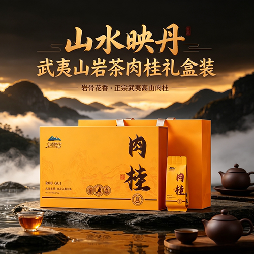 武夷岩茶正岩肉桂官方旗舰店正品
