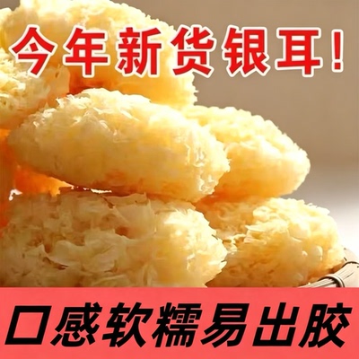 云南特级银耳干货煲汤养生