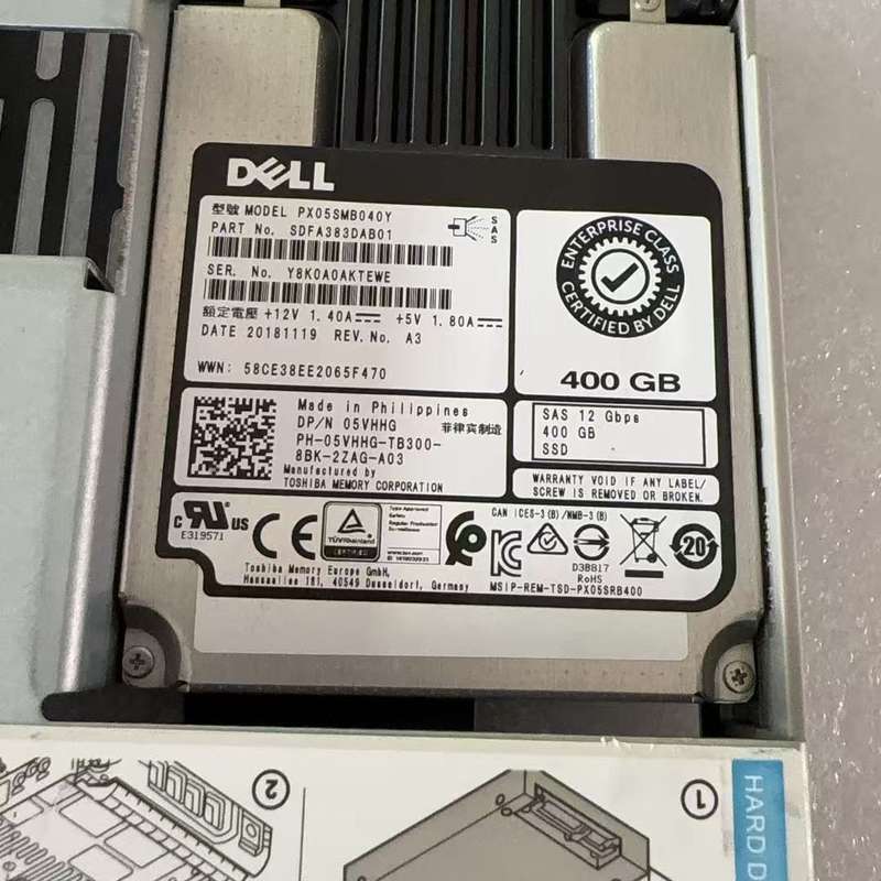 戴尔固态硬盘PX05SMB040YPX05SMB080YPX05SMB160Y