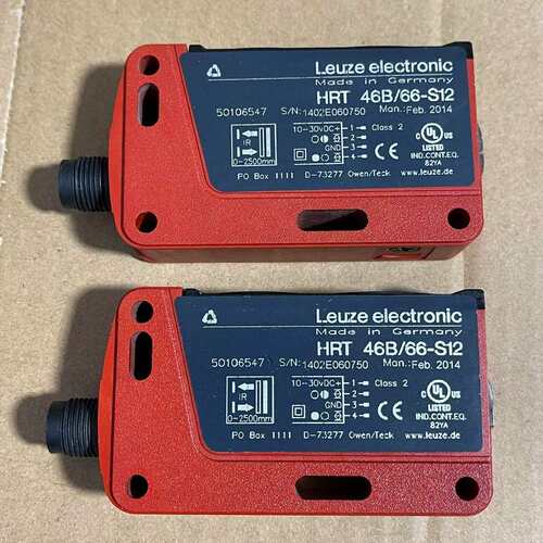 Leuze光电传感器HRT 46B/66-S12HRT 46B/66-S8HRT 46B/66-S12-S