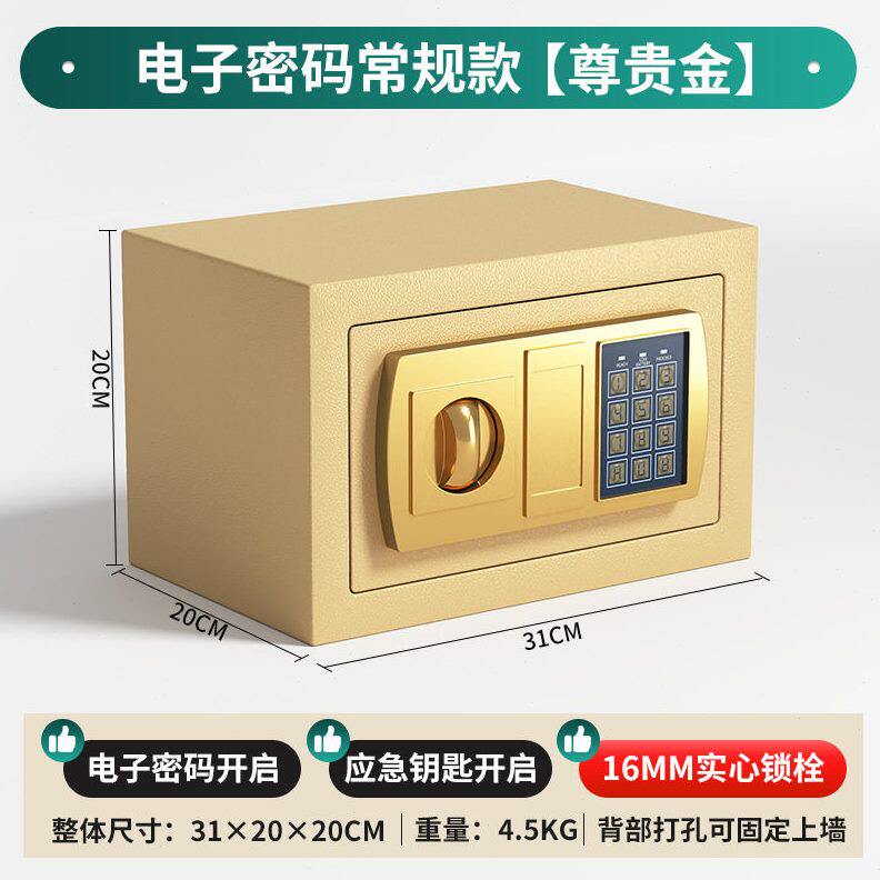 甄选金属工艺礼品密码锁储钱保险柜女生日礼物儿童大小号 存钱
