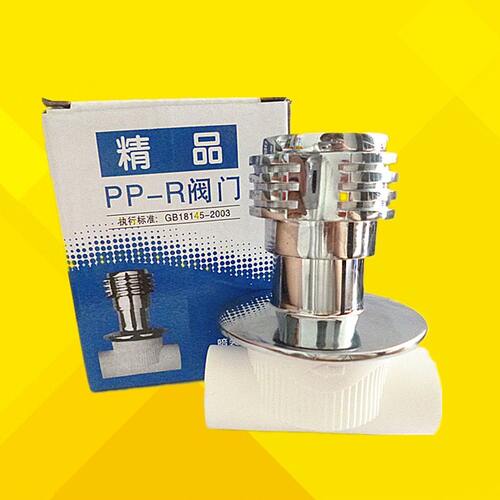 甄选PPR快开暗阀20PPR升降式截止阀水管止水阀门25开关配件厨房家
