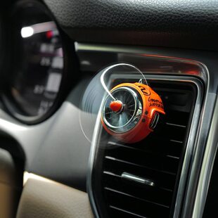 甄选bbdd空军二号车载香水赛博朋克创意汽车出风口香薰2号小风扇