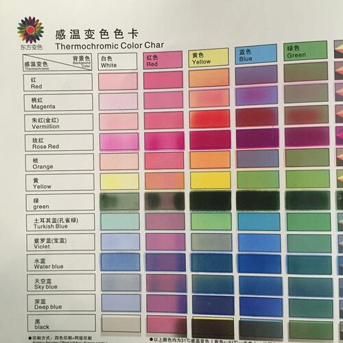 甄选PVC丝印温变油墨 PP丝印温变油墨 PC丝印温变油墨 PS丝印温变