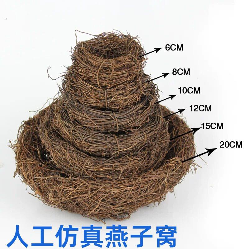 燕子窝鸟巢屋簷户外鸽子孵蛋专用繁殖挂墙上元宝模型彷真悬挂农村图片