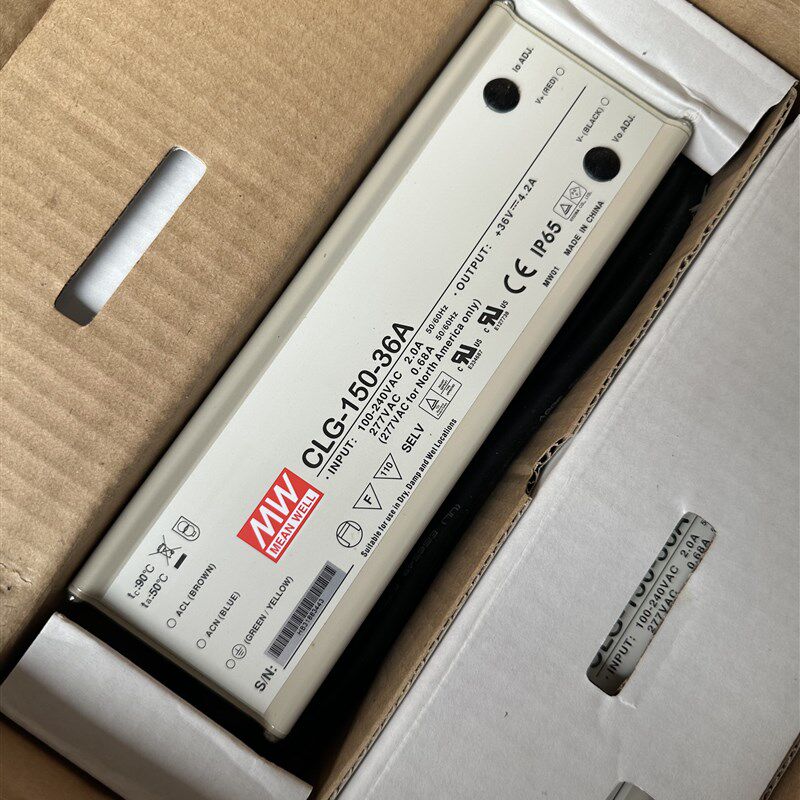 台湾明纬电源CLG-150-36A恒压恒流型36V防水开关电源LED路灯4.2A