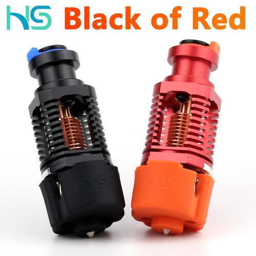 甄选3D打印机配件 品质挤出头Red Lizard k1全金属精密钛合金喉管