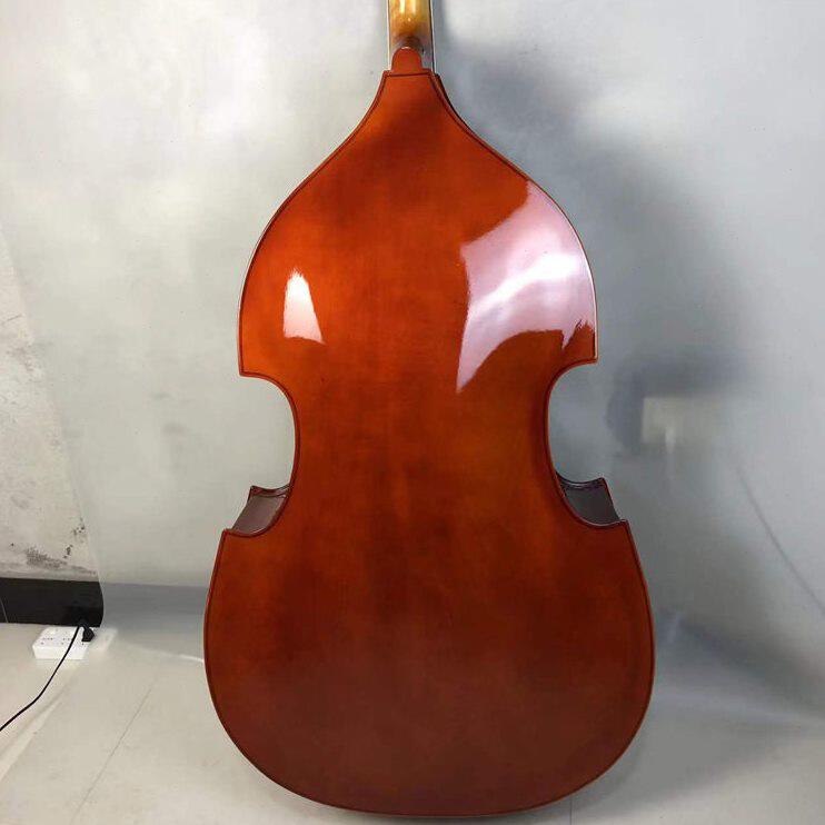 甄选原声木质低音提琴倍大提琴大贝司Double bass包边制作工艺