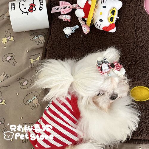 夏季吊带小狗狗薄款衣服泰迪比熊雪纳瑞宠物小型幼犬博美背心猫咪