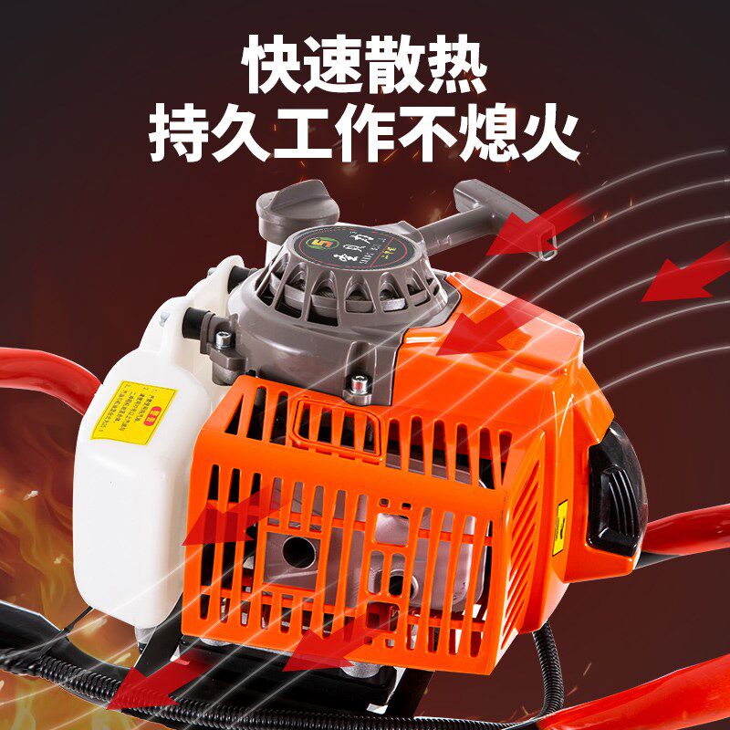 地钻挖坑机小型汽油农用果园栽树施肥种植机钻土打桩机钻孔打洞机