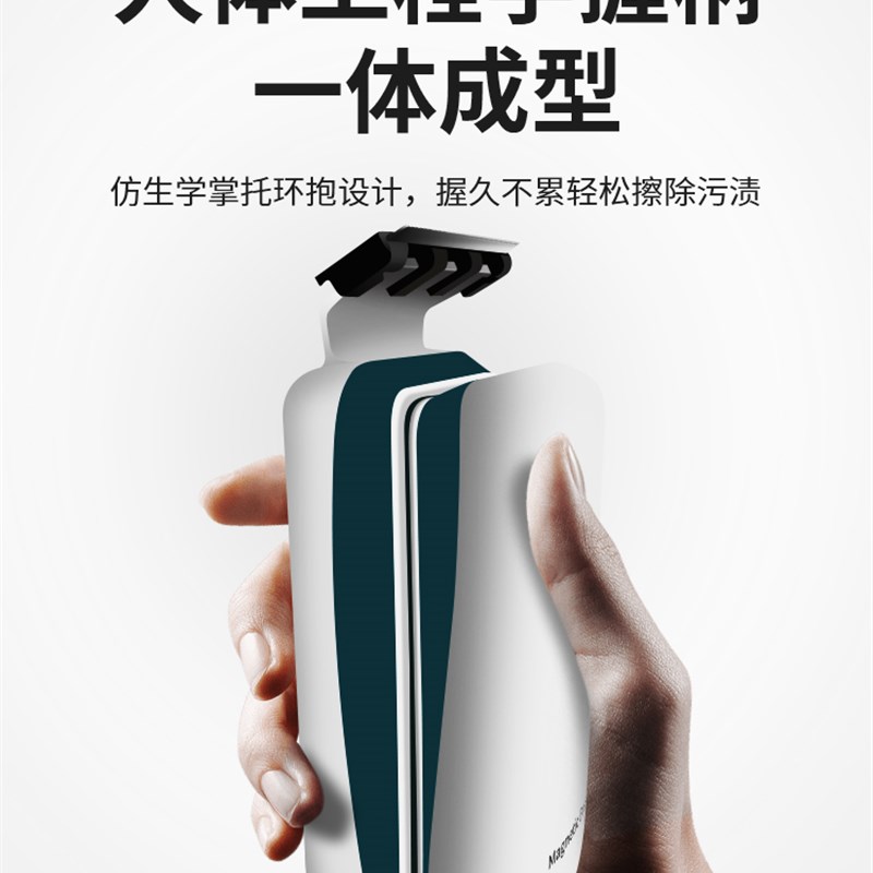 艾诺鱼缸强磁力刷刮藻刀玻璃清洁工具水族箱擦缸神器清洁刷不消磁