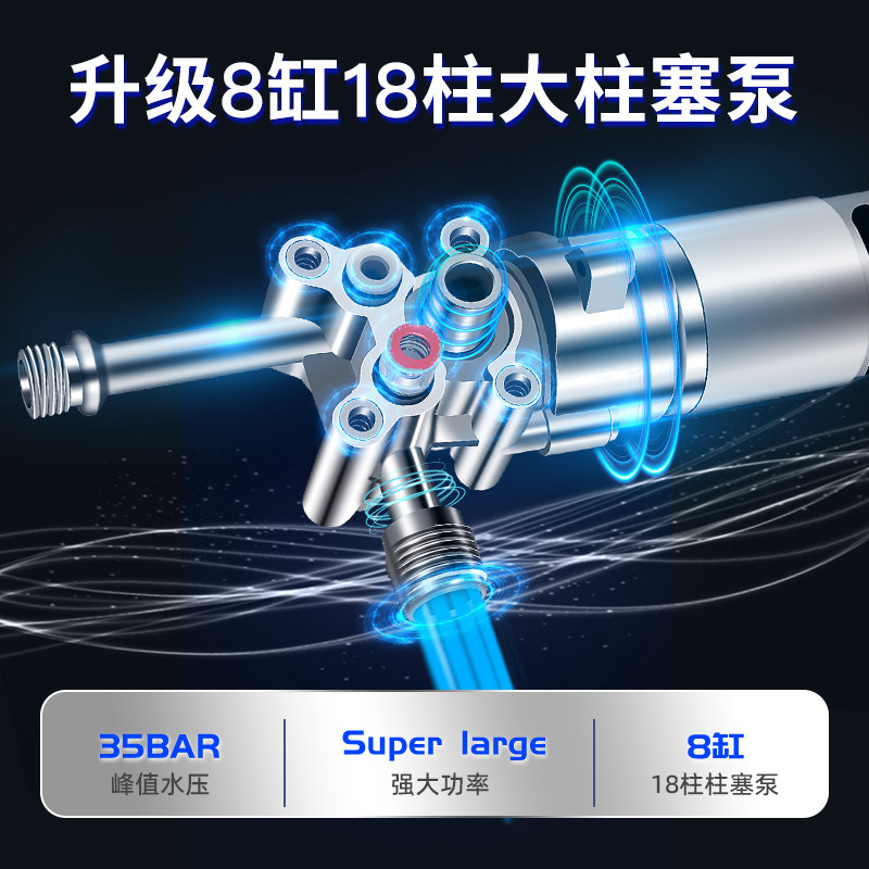 无线洗车机高压清洗神器家用刷车水泵车用家用锂电池充电电动水枪