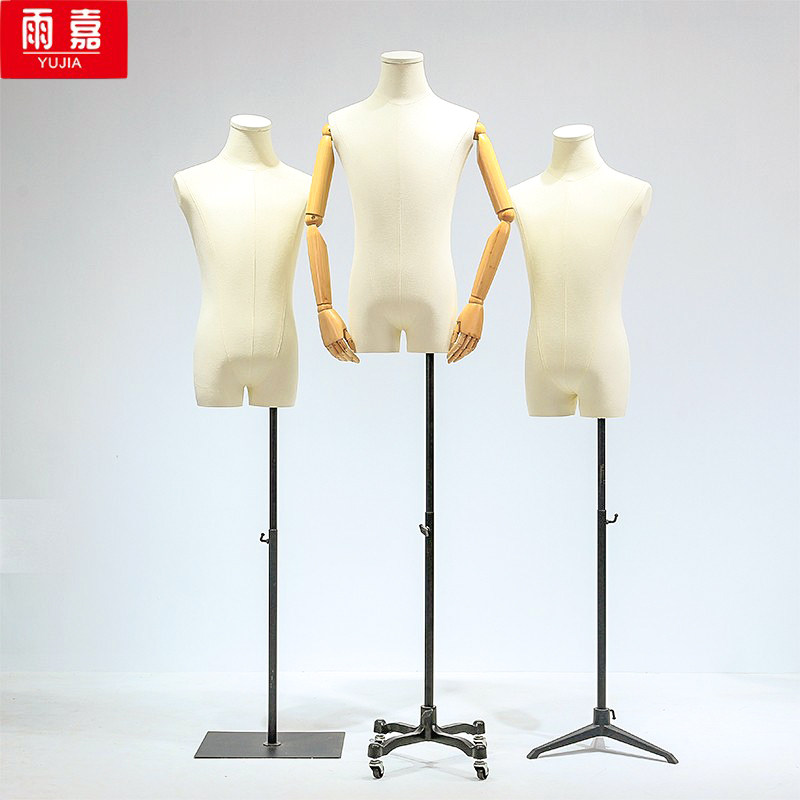 男模特道具半身男装店西服展示架拍照摄影橱窗模特架服装店模特架