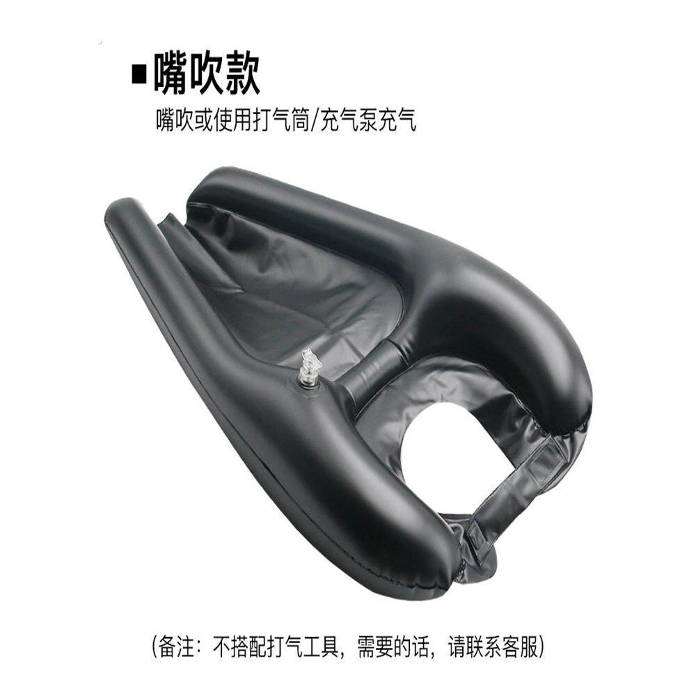 家用充气洗头盆孕妇老人床上便携洗头槽可折叠收纳床边躺着洗头垫