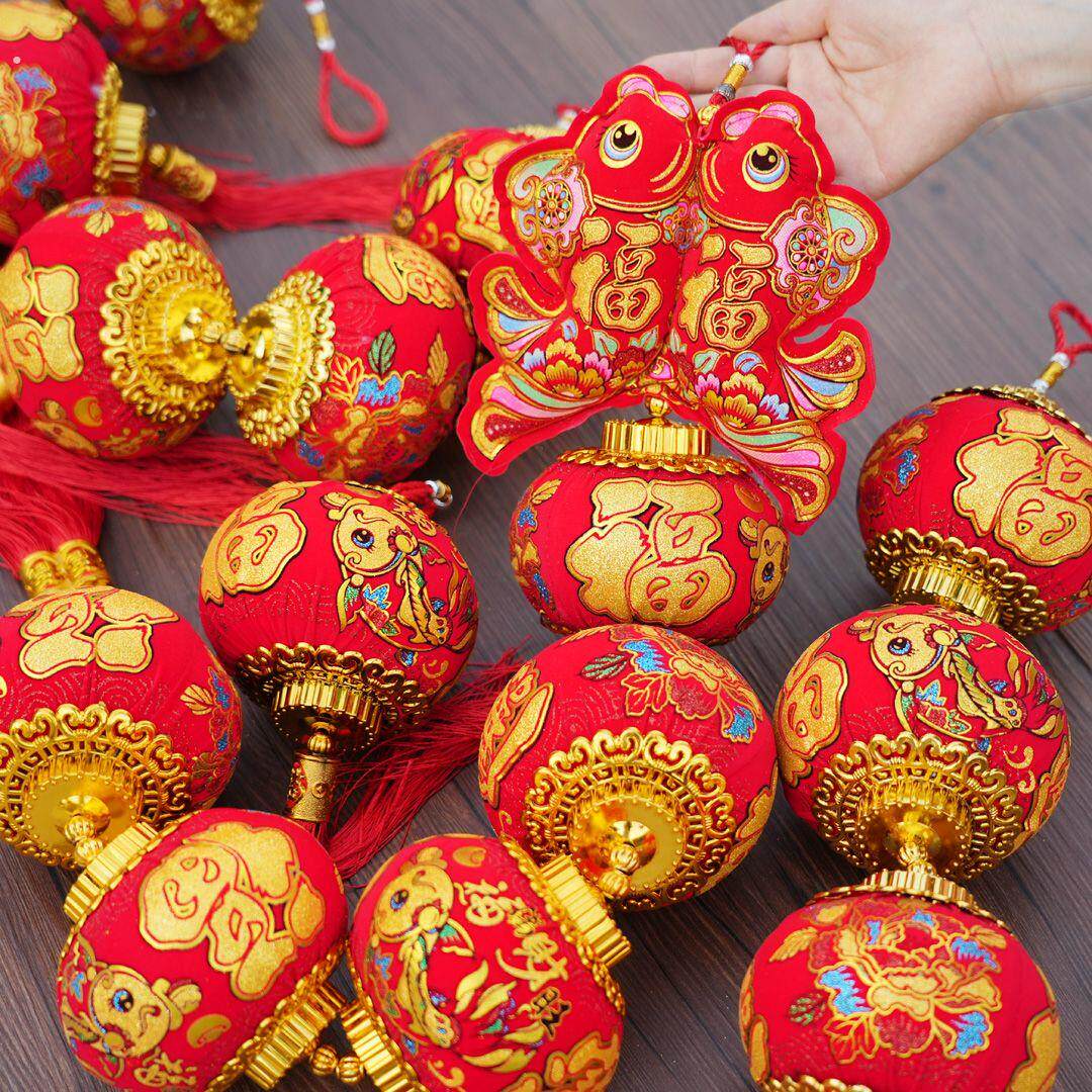 春节灯笼过年小灯笼2026新款灯笼乔迁新居新年挂件中国结红辣椒串