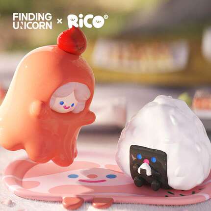 寻找独角兽 RiCO 一起野餐系列盲盒潮玩手办治愈礼物女正版官方