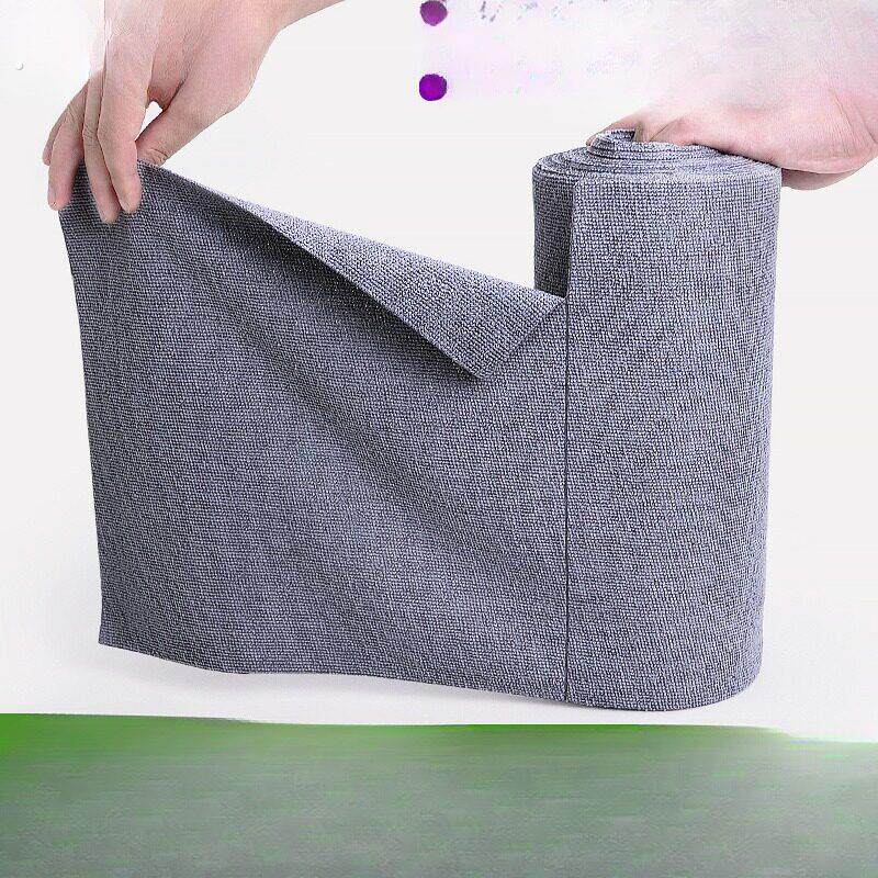 手撕抹布家政保洁毛巾布厨房干湿两用易清洁超细纤维卷装周抛抹布
