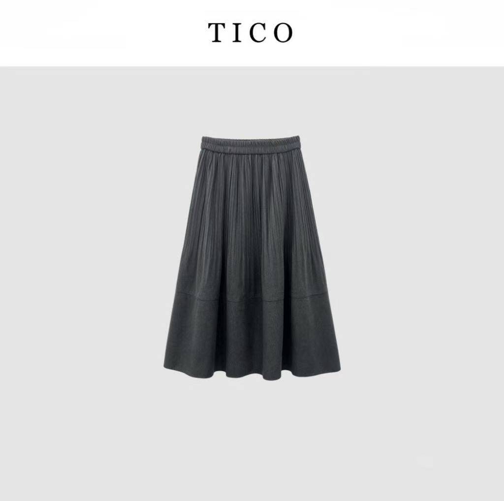 【小田直播间】TICO汀可【未央半裙】时尚百搭休闲半身裙