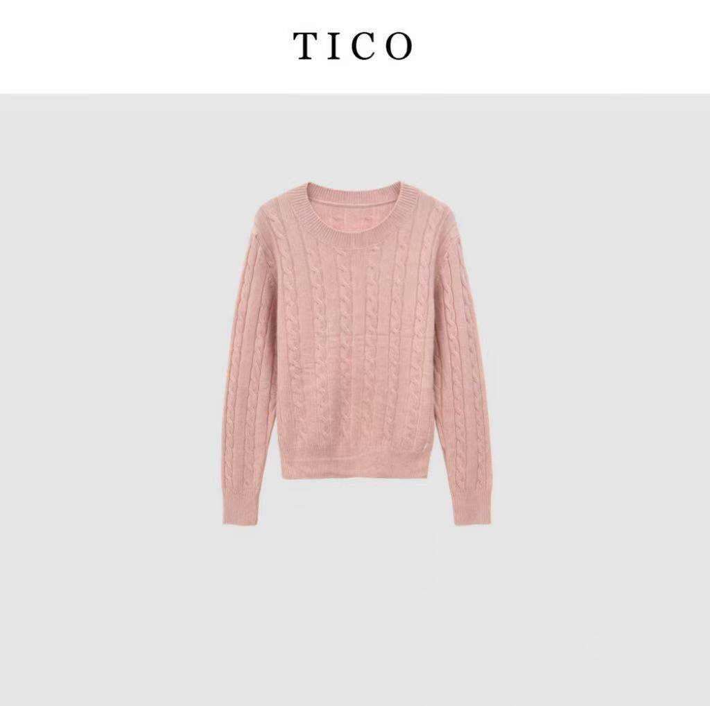 【小田直播间】TICO汀可【轻语毛衣】时尚休闲百搭毛衣
