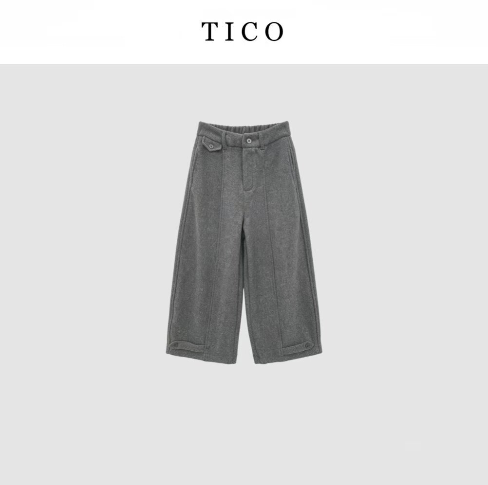【小田专享】TICO汀可【心娜休闲裤】时尚百搭休闲裤