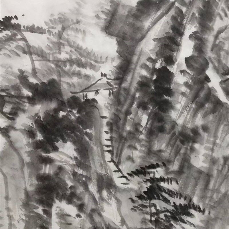 贵州皮纸纯手工半生熟仿古白色四尺皮纸宣纸楮皮构皮书法国画专用