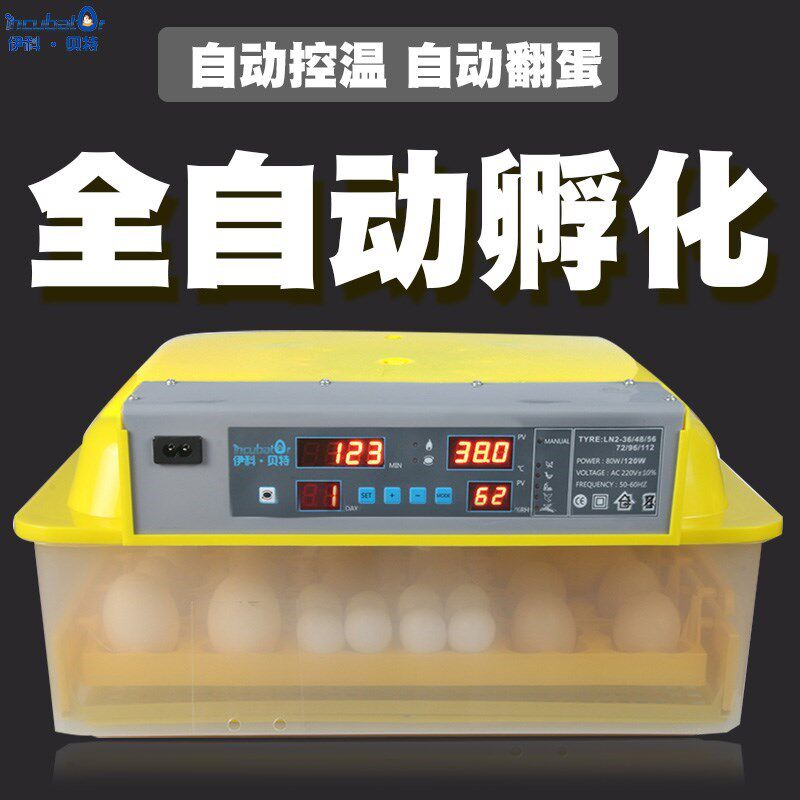 伊科特孵化机全自动家贝用小鸡孵化器小型型鸡鸭鹅鹌鹑智能孵化箱