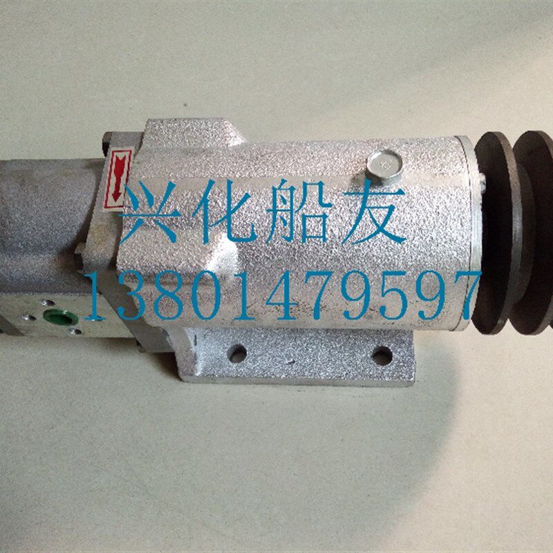 船用液压舵机专用齿轮泵及支架总成  船舶液压舵机配件图片