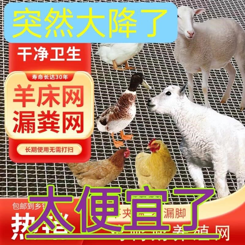 【不看后悔】养羊床漏粪网羊床钢丝网围栏网鸡鸭鹅底网养殖网羊圈