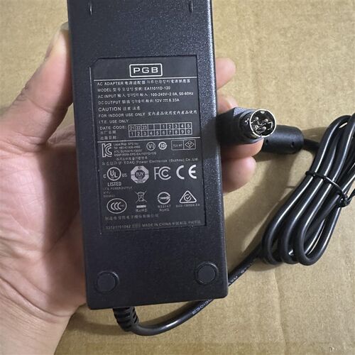群晖SynologyDS918+ds415+ 12V8.33A适配器EA11011D-1200四针电源
