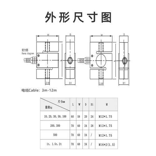 高精度ZMLBF搅拌站KCLBF拉压力称重传感器电子感应器料斗秤直销