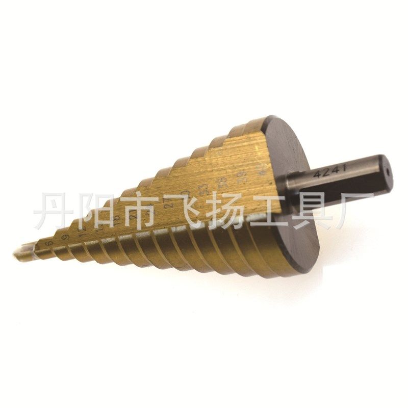 4-40mm阶梯钻头宝塔钻头多功能打孔器锥梯塔型扩孔器不锈钢开孔器