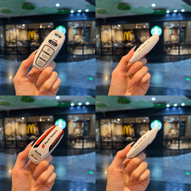 适用新款奥迪A6L钥匙套 A3L扣 A8L A7壳 Q7 Q8汽车钥匙包高档男女