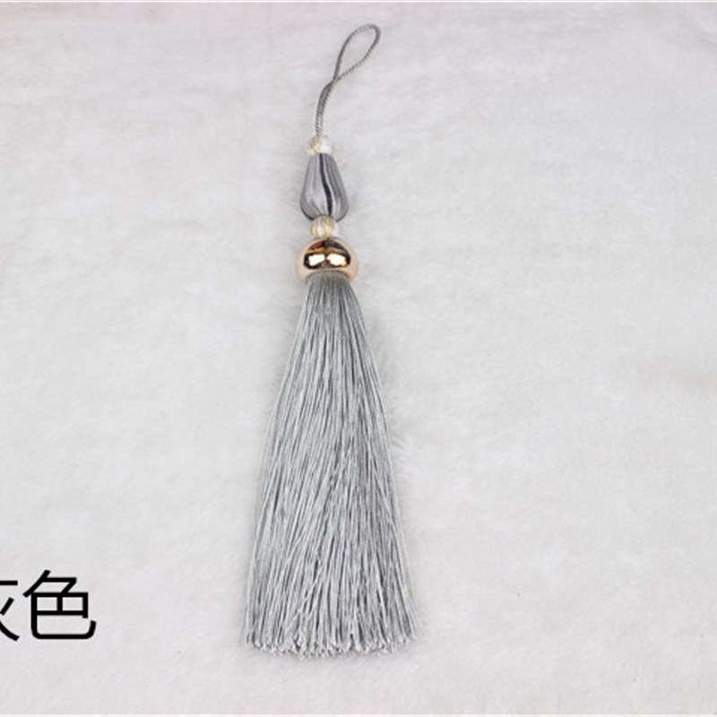 窗帘花边配件流苏吊球布料帘头配饰装饰小挂件桌旗小挂件小穗子