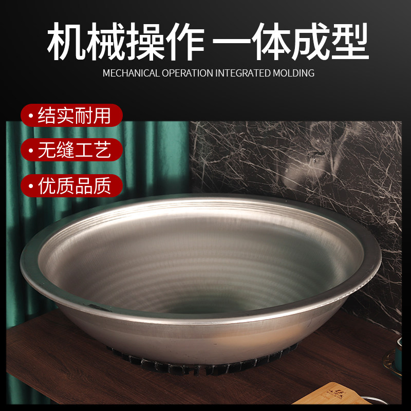 不锈钢304大锅翅片锅羊汤锅牛肉汤锅卤肉锅节能大锅熟食店专用锅