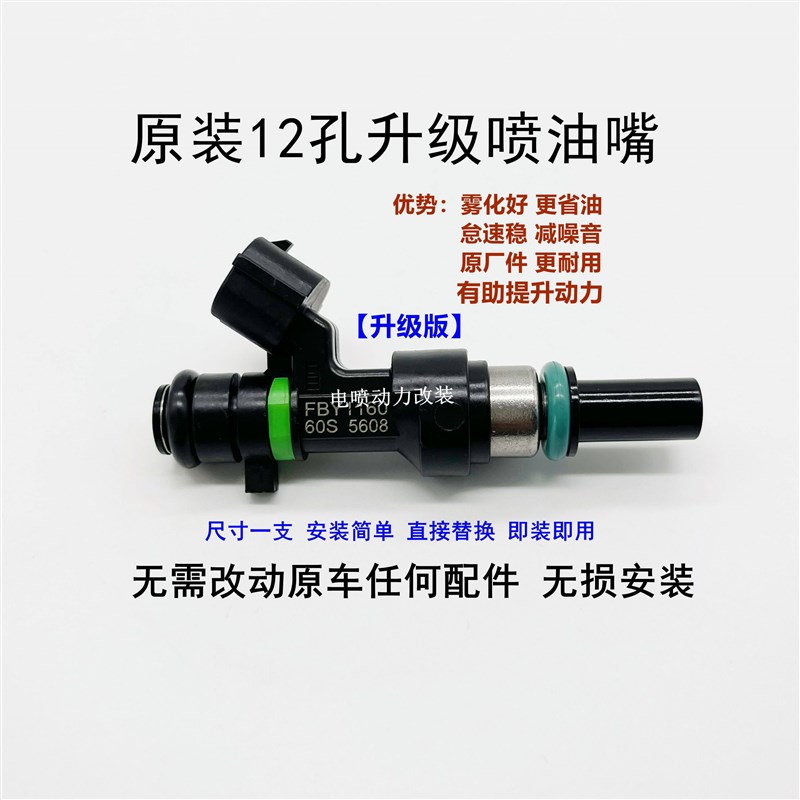 适用奥迪A4 B6 B7 A6 A8 3.0 BBJ 喷油嘴12孔改装省油提动力