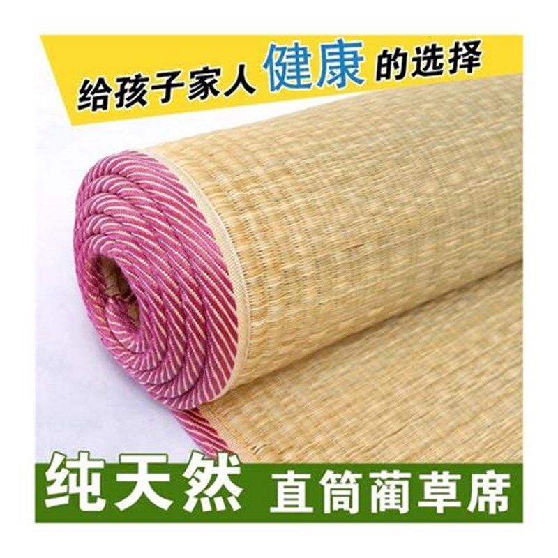 9定做席子白麻筋童席草编双人床垫稻草老传统手工蒲草席凉爽蔺草