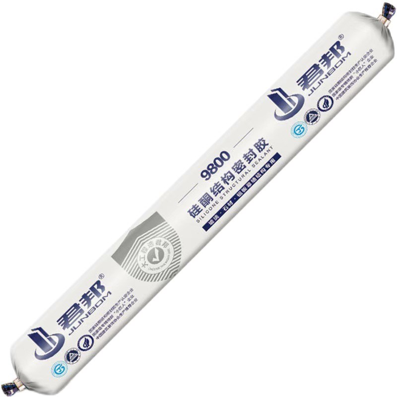 君邦9800结构胶中性硅酮耐候胶门窗阳光房幕墙工程专用防水快干胶