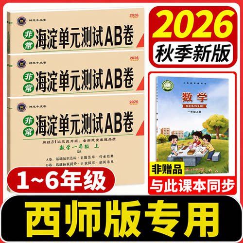 2026秋西师版数学同步测试卷