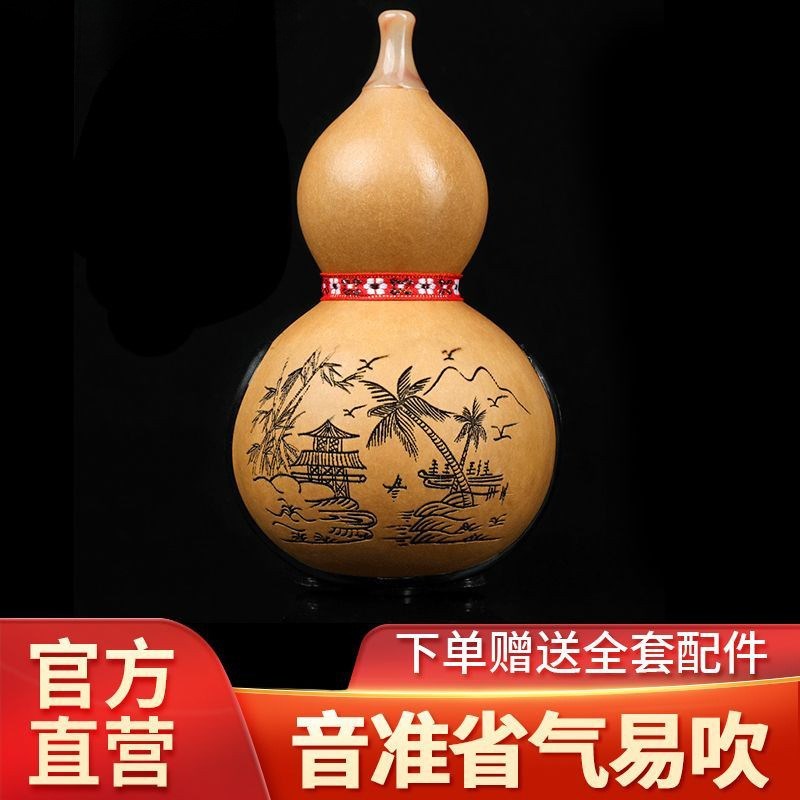 SHI葫芦丝专业演奏型可变调紫竹双调降B+C调大G+大F调云南