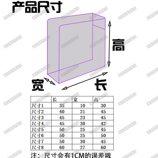 台式电脑主机透明PVC防尘罩游戏机箱遮灰尘盖子