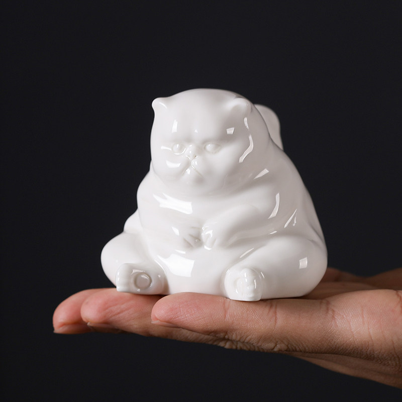 个性创意招财猫汽车摆件车内中控台装饰品可爱车载车上装饰用品女
