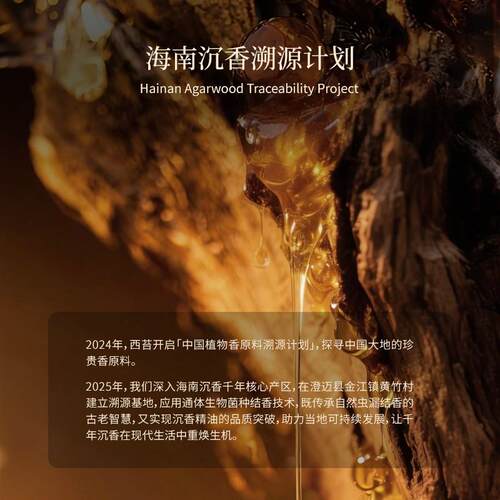 CITTA/西苔海南沉香系列香薰蜡片家居衣橱挂件持久留香伴手礼物