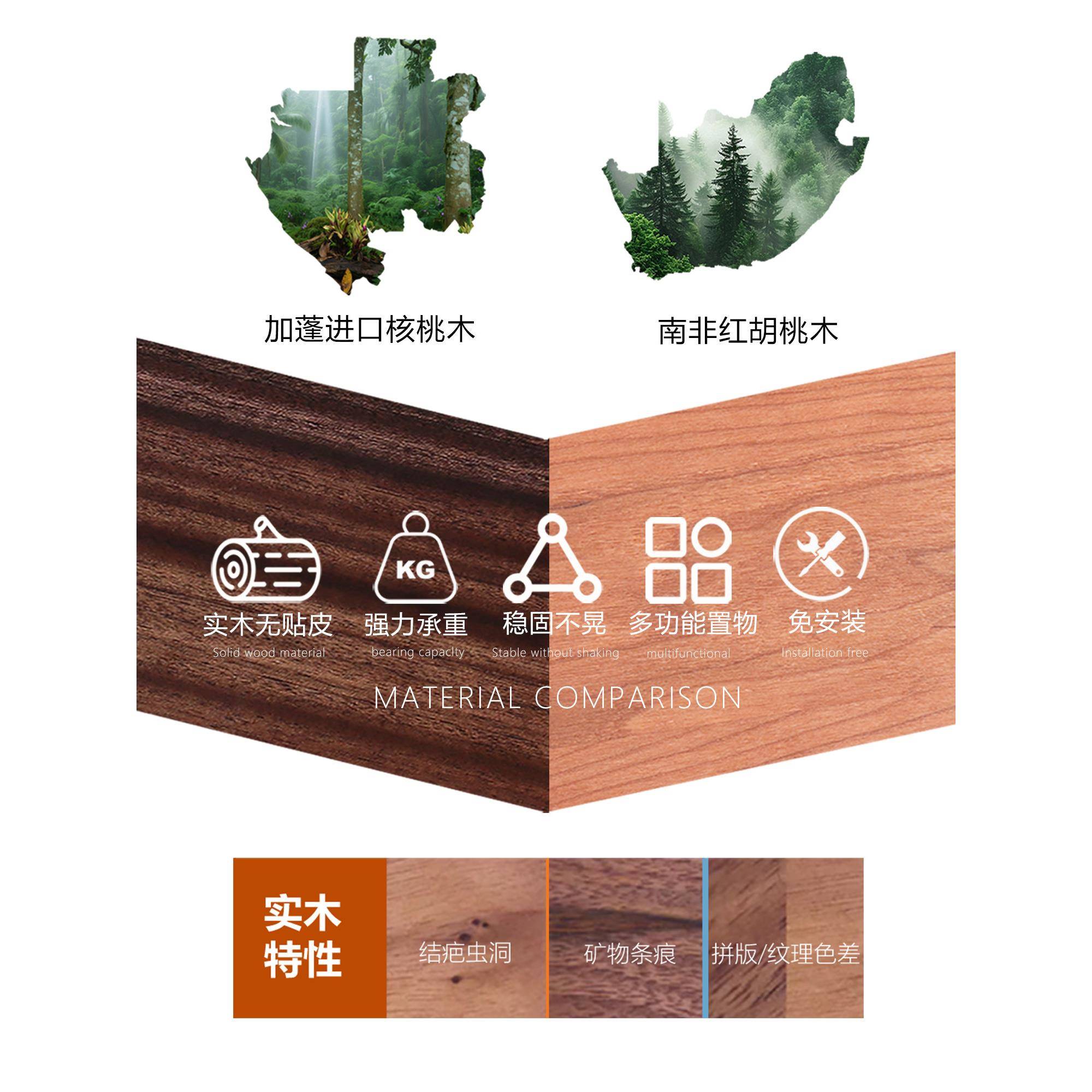 特别好看的杯子架客厅桌面实木水杯收藏架多层茶杯咖啡收纳置物